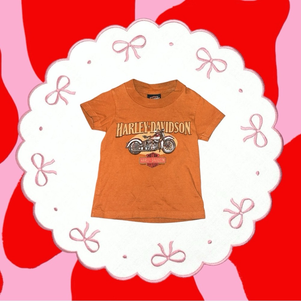 toddler’s moto harley tee 🏍️